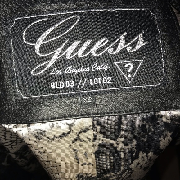 Guess leather jacket - Picture 2 of 3